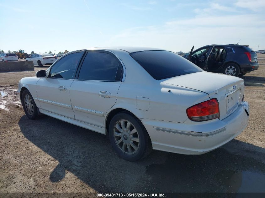 2003 Hyundai Sonata Gls/Lx VIN: KMHWF35H93A859655 Lot: 39401713