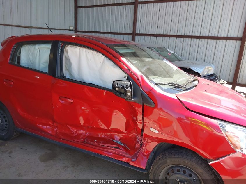 2019 Mitsubishi Mirage Rf VIN: ML32A3HJXKH010532 Lot: 39401716