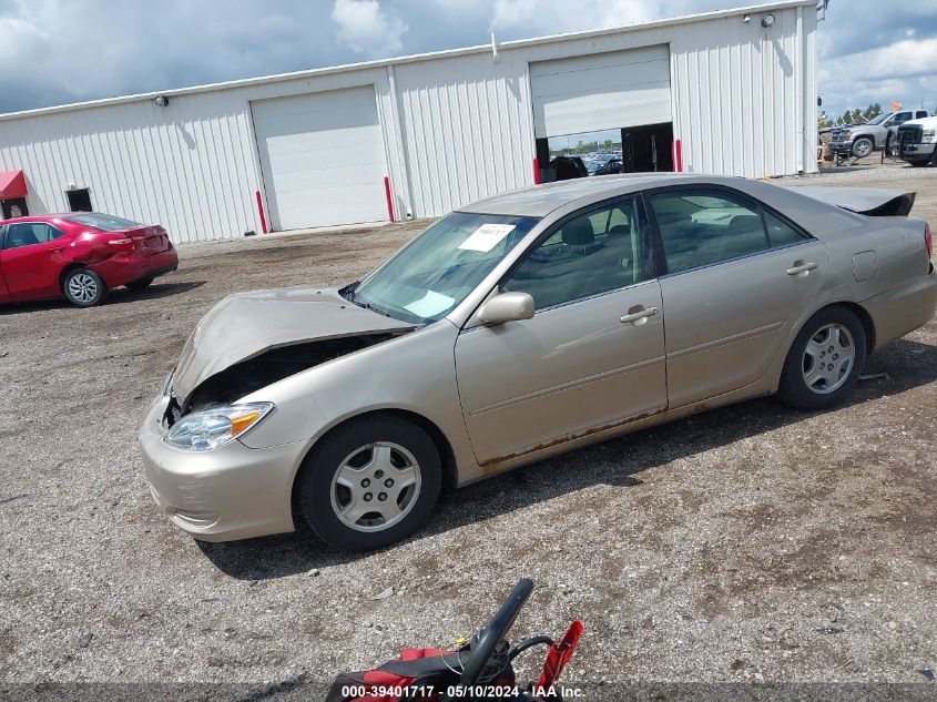 2002 Toyota Camry Le V6 VIN: 4T1BF30K22U019036 Lot: 39401717