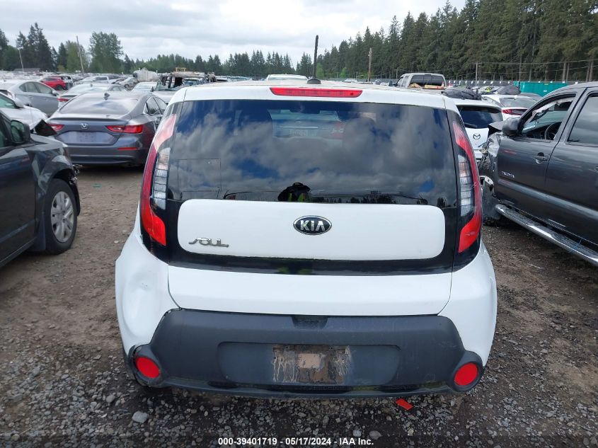 2016 Kia Soul VIN: KNDJN2A22G7348675 Lot: 39401719