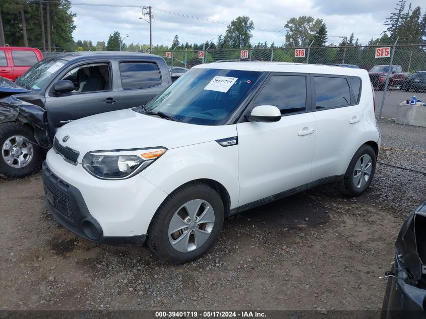 2016 Kia Soul VIN: KNDJN2A22G7348675 Lot: 39401719