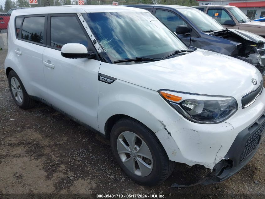 2016 Kia Soul VIN: KNDJN2A22G7348675 Lot: 39401719