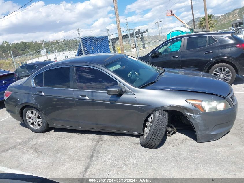 2009 Honda Accord 2.4 Lx-P VIN: JHMCP26489C008940 Lot: 39401724