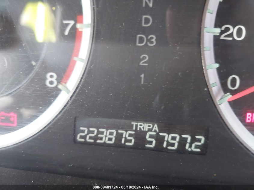 2009 Honda Accord 2.4 Lx-P VIN: JHMCP26489C008940 Lot: 39401724