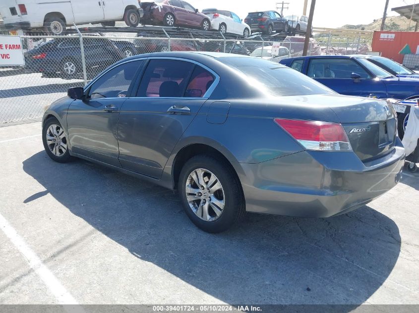 2009 Honda Accord 2.4 Lx-P VIN: JHMCP26489C008940 Lot: 39401724