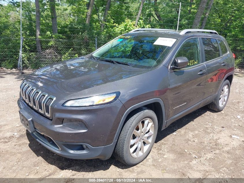 2015 Jeep Cherokee Limited VIN: 1C4PJMDB3FW719831 Lot: 39401728