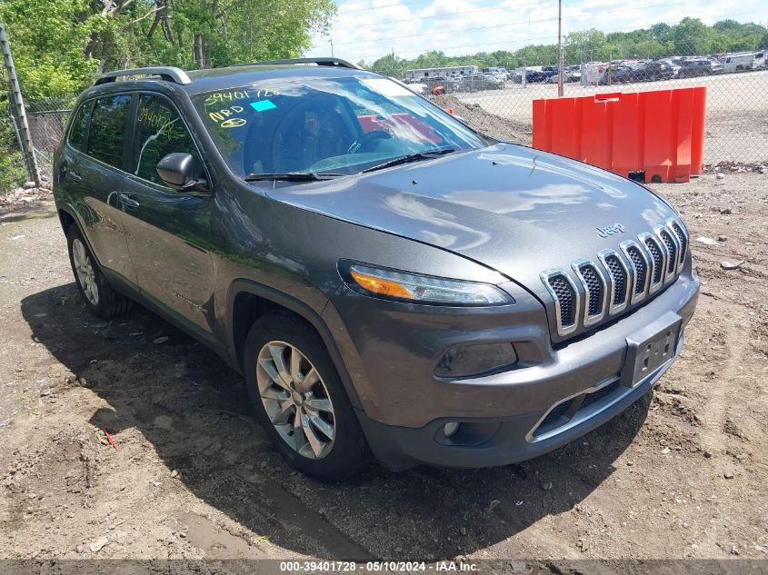 2015 Jeep Cherokee Limited VIN: 1C4PJMDB3FW719831 Lot: 39401728