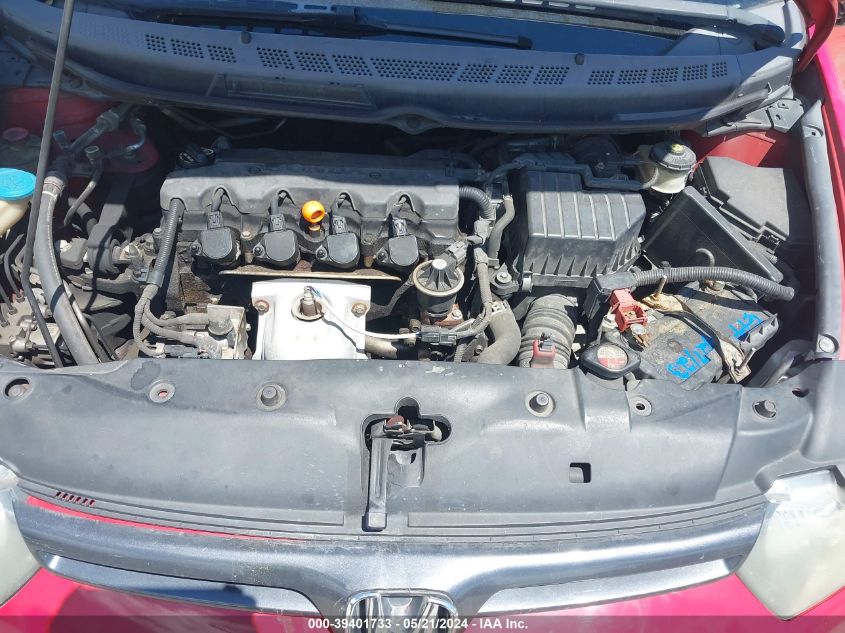 2008 Honda Civic Ex VIN: 2HGFG12808H530105 Lot: 39401733