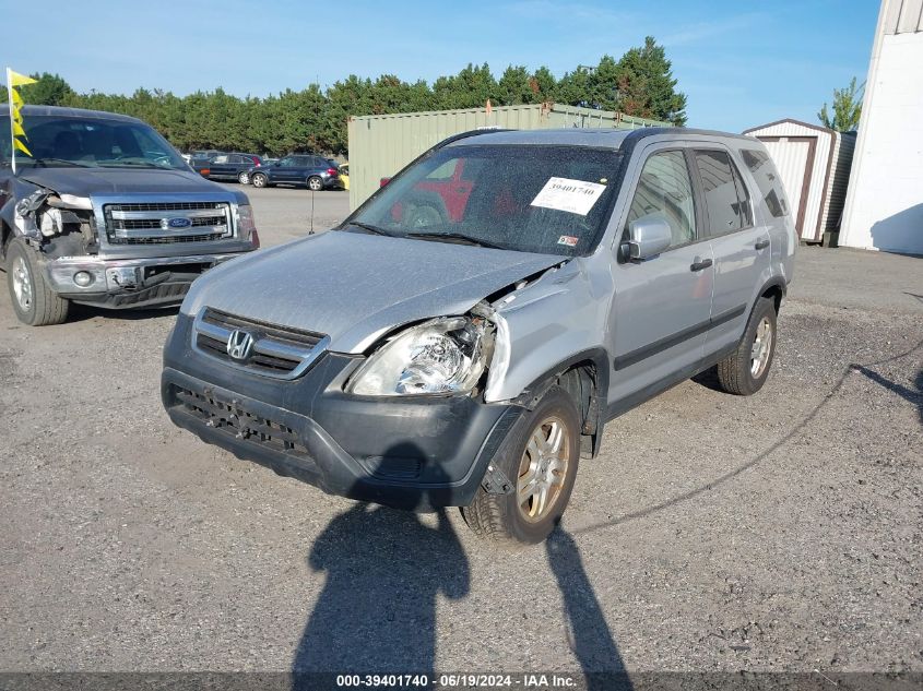 2004 Honda Cr-V Ex VIN: SHSRD78864U242774 Lot: 39401740