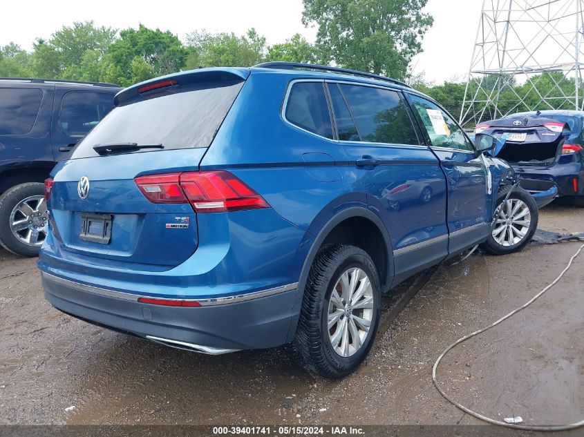 2018 Volkswagen Tiguan 2.0T Se/2.0T Sel VIN: 3VV2B7AX9JM185222 Lot: 39401741