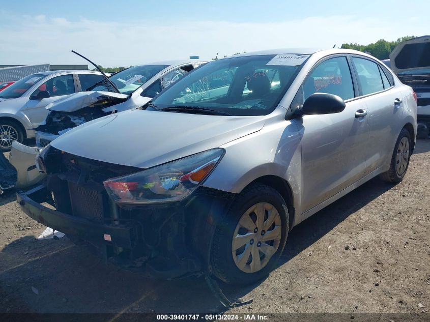 2018 Kia Rio Lx VIN: 3KPA24ABXJE125411 Lot: 39401747