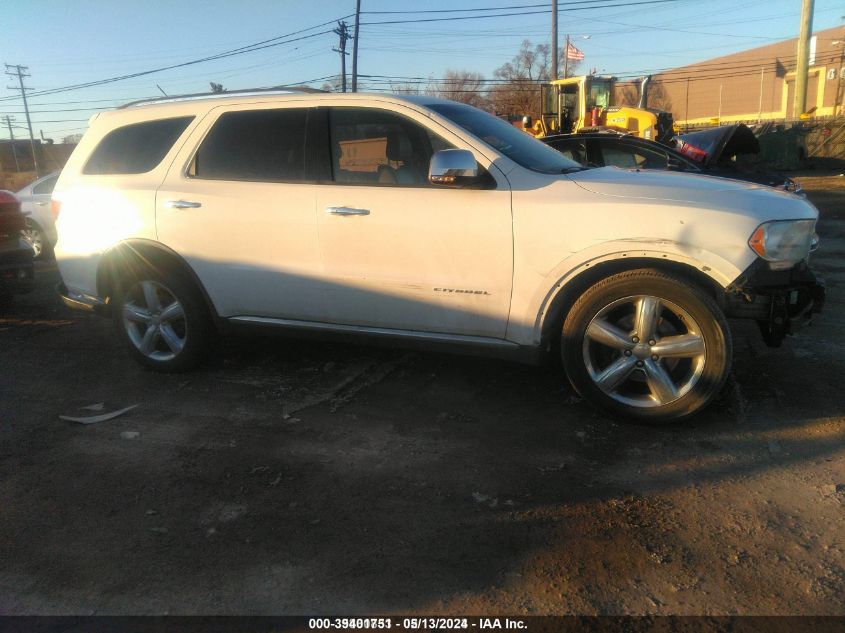 2011 Dodge Durango Citadel VIN: 1D4SE5GT8BC648486 Lot: 39401751