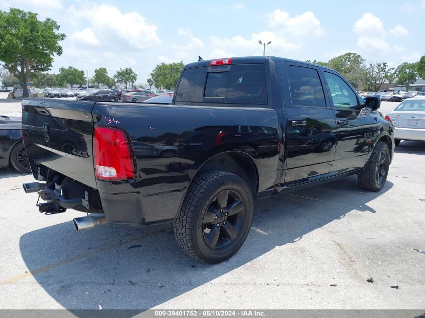 2019 Ram 1500 Classic Big Horn 4X4 5'7 Box VIN: 1C6RR7LT7KS569518 Lot: 39401752