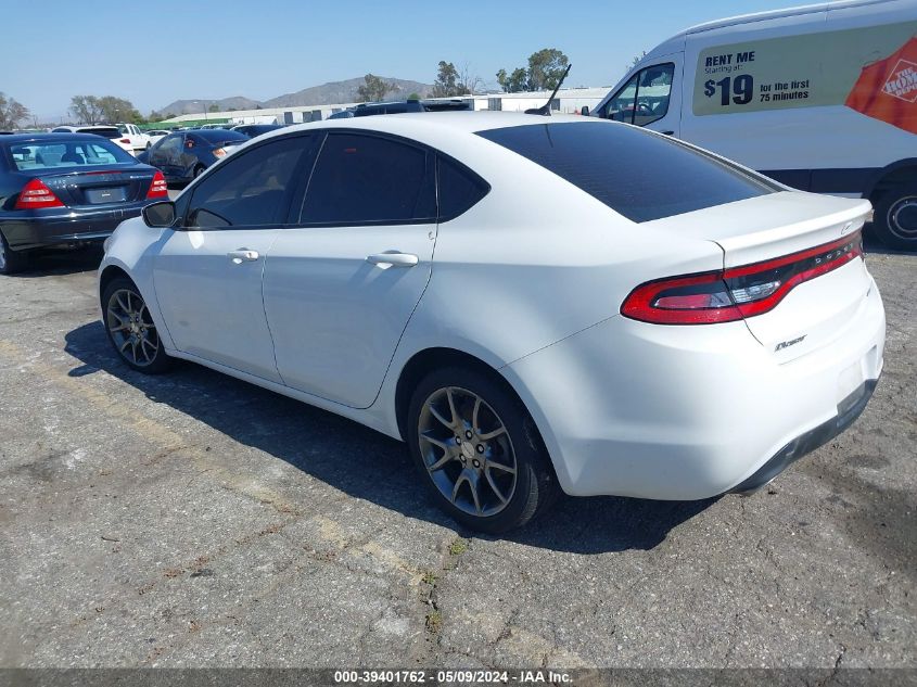 2013 Dodge Dart Sxt VIN: 1C3CDFBA8DD331969 Lot: 39401762