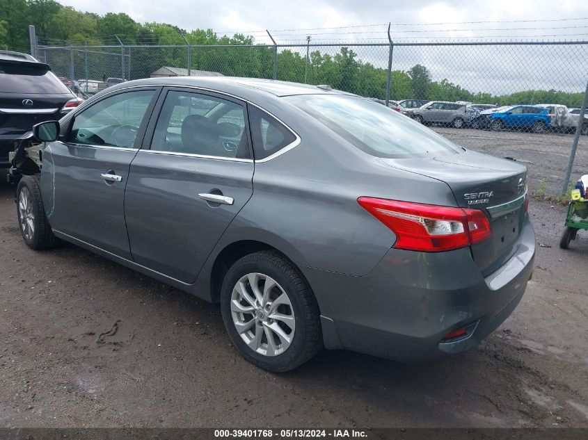 3N1AB7AP2KL604077 2019 Nissan Sentra Sv