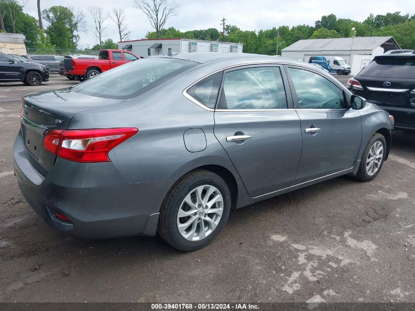 3N1AB7AP2KL604077 2019 Nissan Sentra Sv