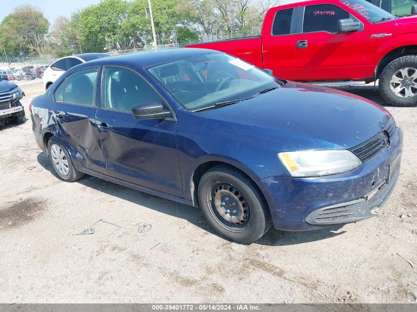 2013 Volkswagen Jetta 2.0L S VIN: 3VW1K7AJ8DM263402 Lot: 39401772