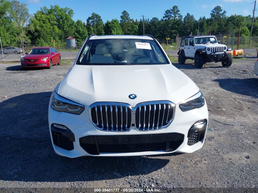 2020 BMW X5 xDrive40I VIN: 5UXCR6C05L9C55133 Lot: 39401777