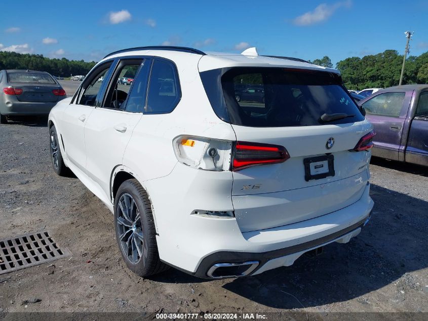2020 BMW X5 xDrive40I VIN: 5UXCR6C05L9C55133 Lot: 39401777