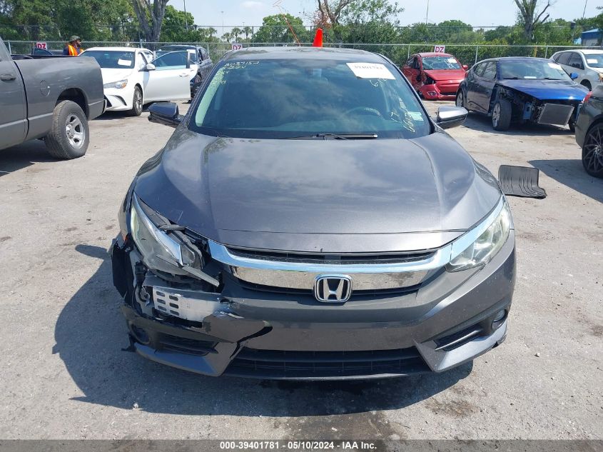 2017 Honda Civic Ex-T VIN: 19XFC1F31HE006613 Lot: 39401781