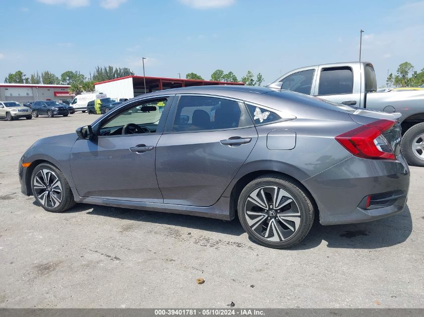 2017 Honda Civic Ex-T VIN: 19XFC1F31HE006613 Lot: 39401781