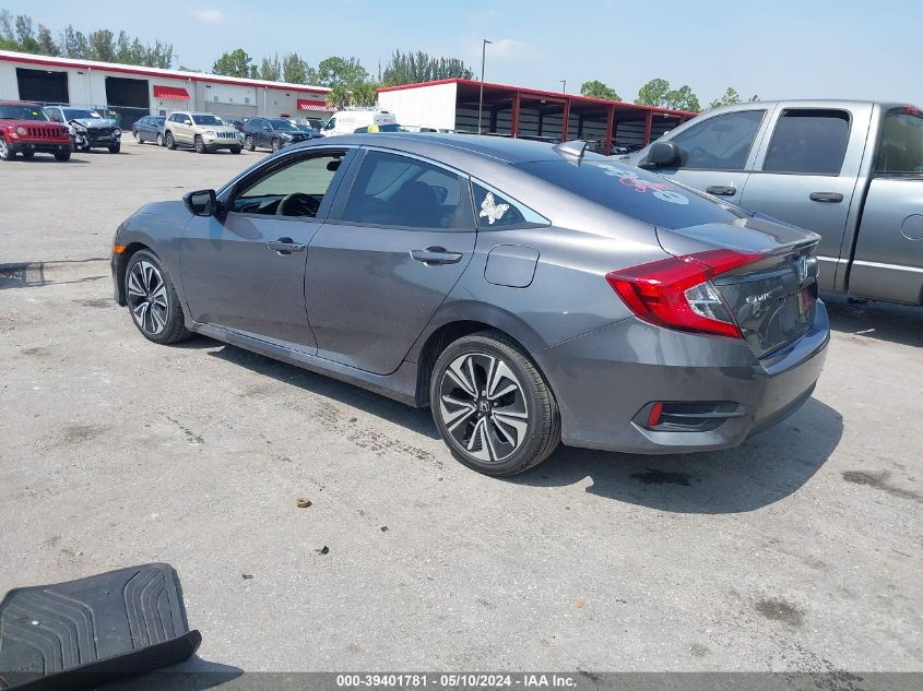 2017 Honda Civic Ex-T VIN: 19XFC1F31HE006613 Lot: 39401781