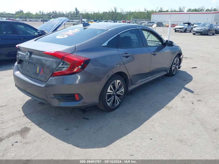 2017 Honda Civic Ex-T VIN: 19XFC1F31HE006613 Lot: 39401781