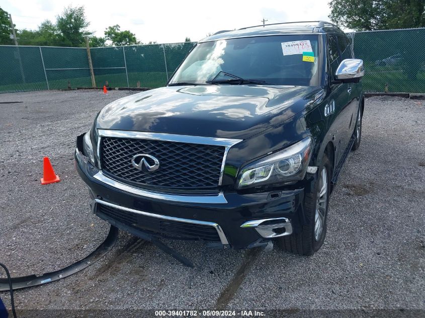 2017 Infiniti Qx80 VIN: JN8AZ2NE8H9151626 Lot: 39401782