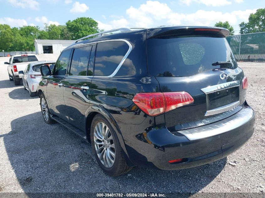 2017 Infiniti Qx80 VIN: JN8AZ2NE8H9151626 Lot: 39401782