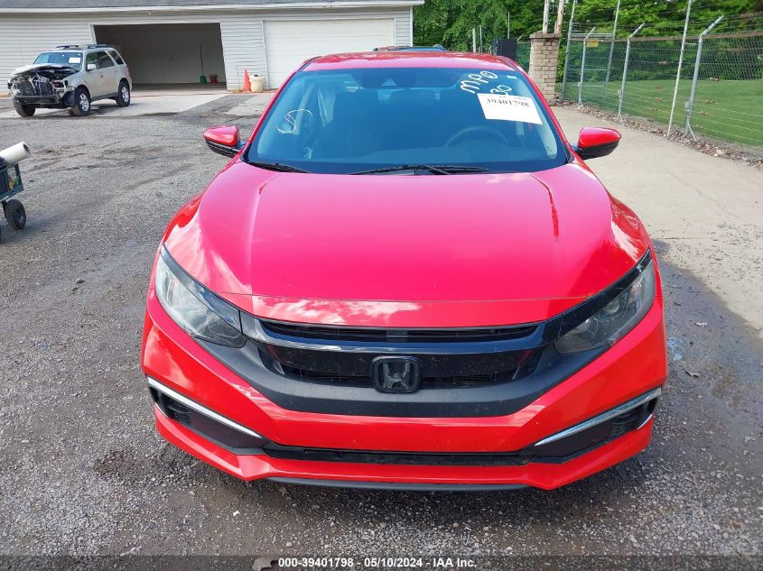 2020 Honda Civic Lx VIN: 2HGFC2F66LH520374 Lot: 39401798