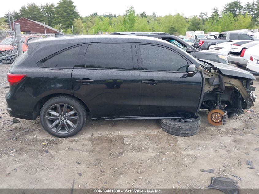 5J8YD4H03KL025724 2019 Acura Mdx Tech A-Spec Pkgs