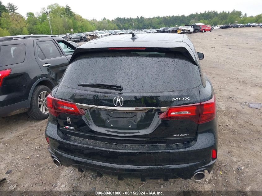 2019 Acura Mdx Tech A-Spec Pkgs VIN: 5J8YD4H03KL025724 Lot: 39401800