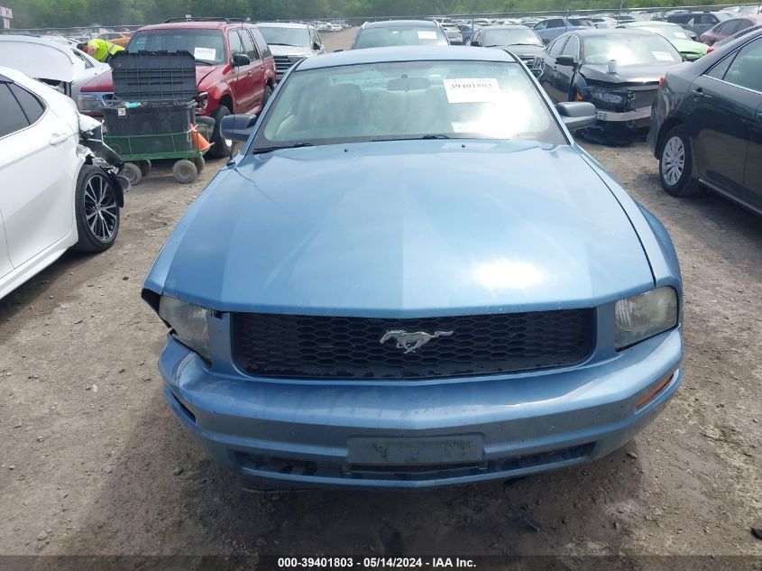 2007 Ford Mustang V6 Deluxe/V6 Premium VIN: 1ZVFT80N675264460 Lot: 39401803