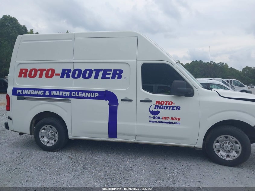 2019 Nissan Nv Cargo Nv2500 Hd Sv V6 VIN: 1N6BF0LY1KN810393 Lot: 39401811