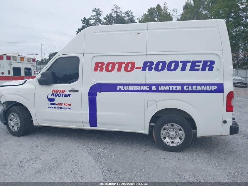 2019 Nissan Nv Cargo Nv2500 Hd Sv V6 VIN: 1N6BF0LY1KN810393 Lot: 39401811