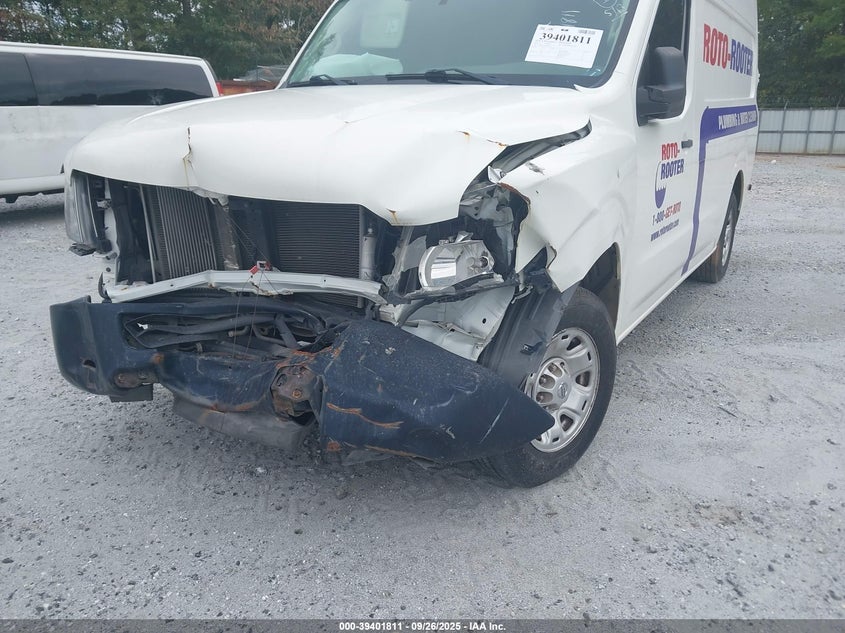 2019 Nissan Nv Cargo Nv2500 Hd Sv V6 VIN: 1N6BF0LY1KN810393 Lot: 39401811