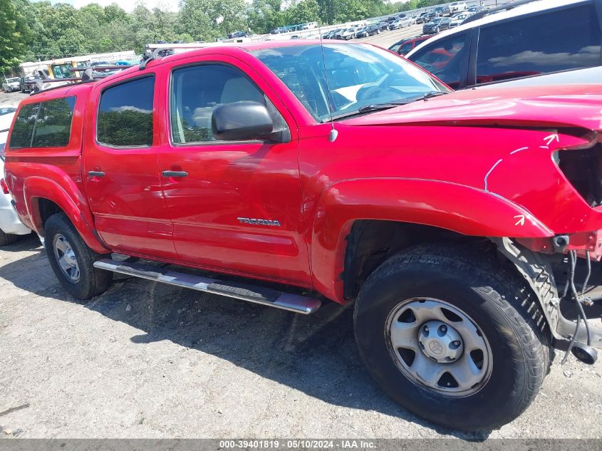 2007 Toyota Tacoma Prerunner V6 VIN: 5TEJU62N37Z349801 Lot: 39401819