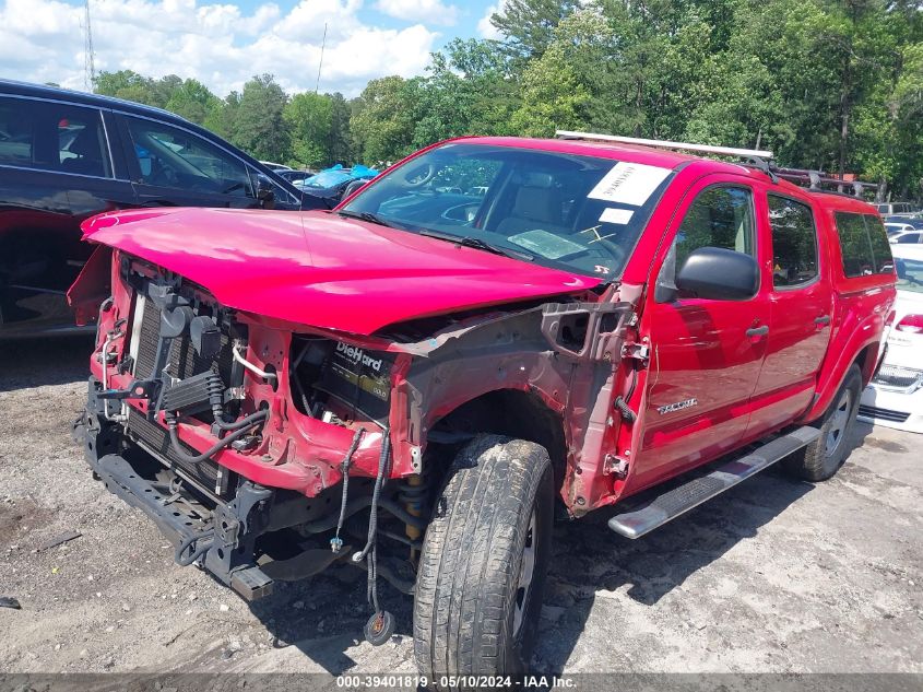 2007 Toyota Tacoma Prerunner V6 VIN: 5TEJU62N37Z349801 Lot: 39401819