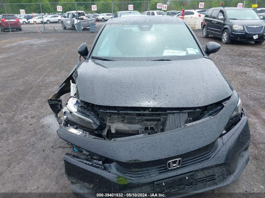 2022 Honda Civic Sport VIN: 2HGFE2F56NH510156 Lot: 39401832