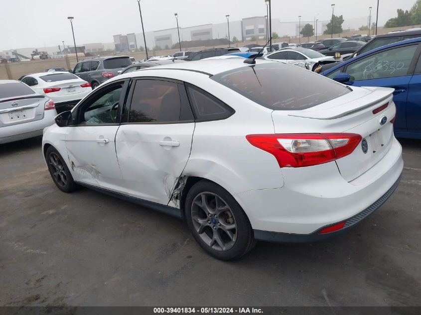 2013 Ford Focus Se VIN: 1FADP3F22DL202856 Lot: 39401834