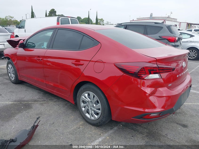 VIN KMHD74LF7LU024311 2020 HYUNDAI ELANTRA SE