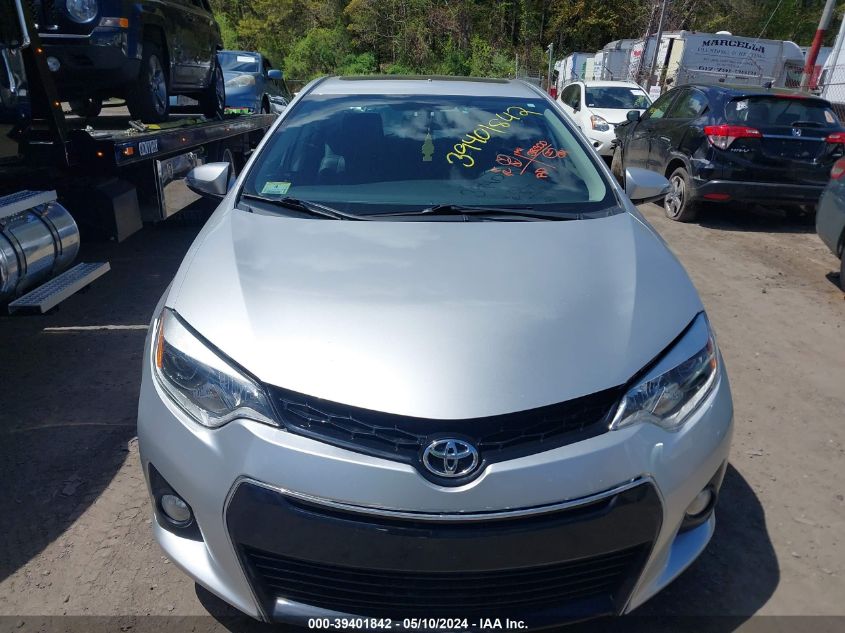 2014 Toyota Corolla S Plus VIN: 2T1BURHE3EC219551 Lot: 39401842