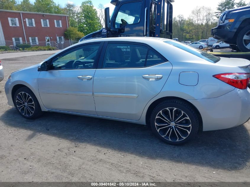 2014 Toyota Corolla S Plus VIN: 2T1BURHE3EC219551 Lot: 39401842