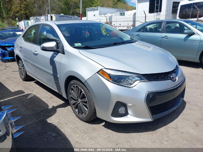 2014 Toyota Corolla S Plus VIN: 2T1BURHE3EC219551 Lot: 39401842