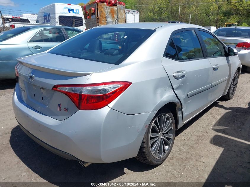 2014 Toyota Corolla S Plus VIN: 2T1BURHE3EC219551 Lot: 39401842