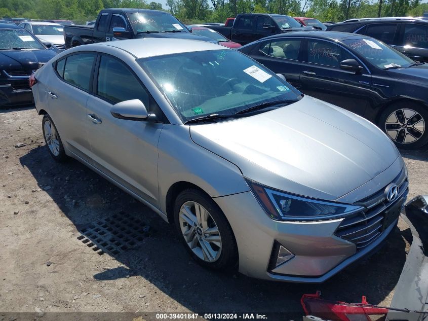 2020 Hyundai Elantra Sel VIN: 5NPD84LF1LH627492 Lot: 39401847