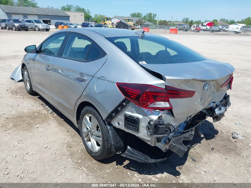 2020 Hyundai Elantra Sel VIN: 5NPD84LF1LH627492 Lot: 39401847