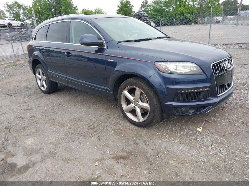 2014 Audi Q7 3.0T S Line Prestige VIN: WA1DGAFE0ED006249 Lot: 39401859