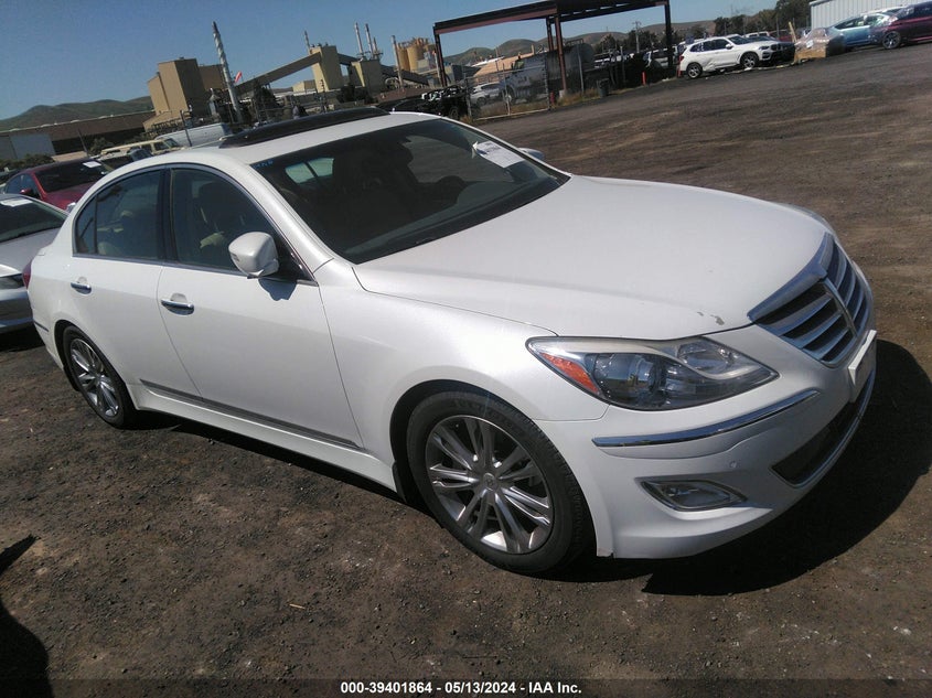 2012 Hyundai Genesis 5.0 VIN: KMHGC4DH9CU210943 Lot: 39401864