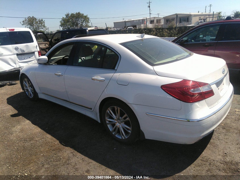 2012 Hyundai Genesis 5.0 VIN: KMHGC4DH9CU210943 Lot: 39401864